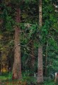 Tannenwald 1890 klassische Landschaft Ivan Ivanovich Bäume